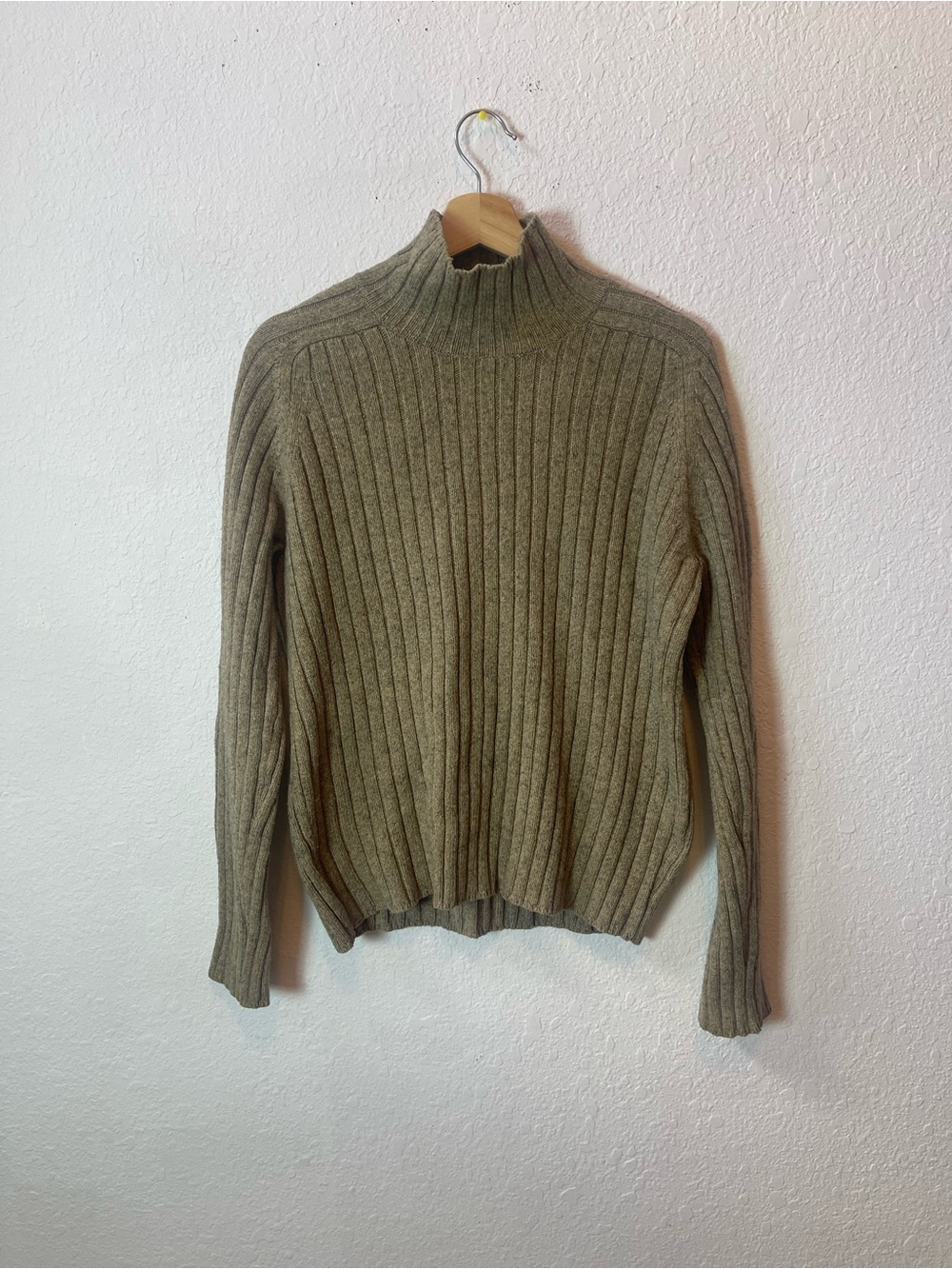 Vintage Abercrombie and Fitch muscle Wool blend mock neck knit sweater size M